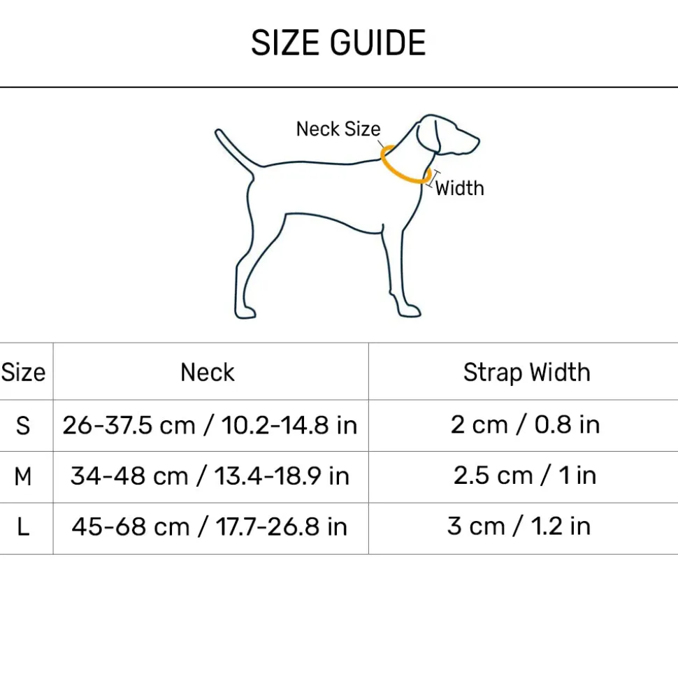 HUFT Xplorers Collar For Dog - Red