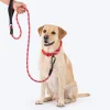 HUFT Xplorers Rope Leash With Carabiner For Dog - Red - 5 ft