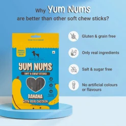 HUFT YumFusion Treat & Wet Food Combo: Banana & Chicken With Brown Rice Feast For Dogs