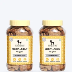 HUFT Yummy In My Tummy Banana & Oats Gluten-Free Biscuits - (Best Before August'26)