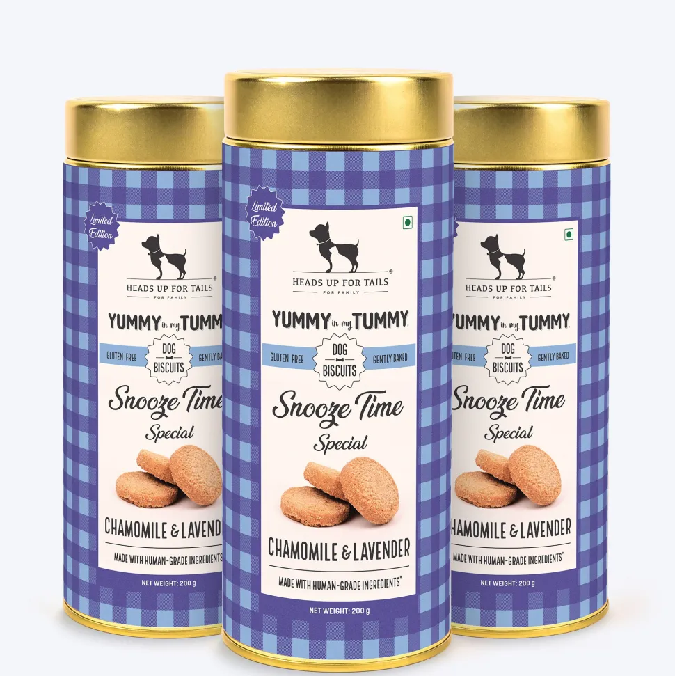 HUFT Yummy In My Tummy Chamomile & Lavender Biscuits 200g