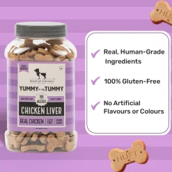 HUFT Yummy In My Tummy Chicken Liver Gluten-Free Biscuits