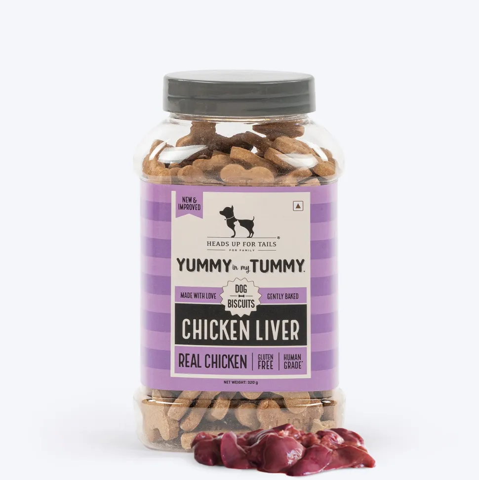 HUFT Yummy In My Tummy Chicken Liver Gluten-Free Biscuits