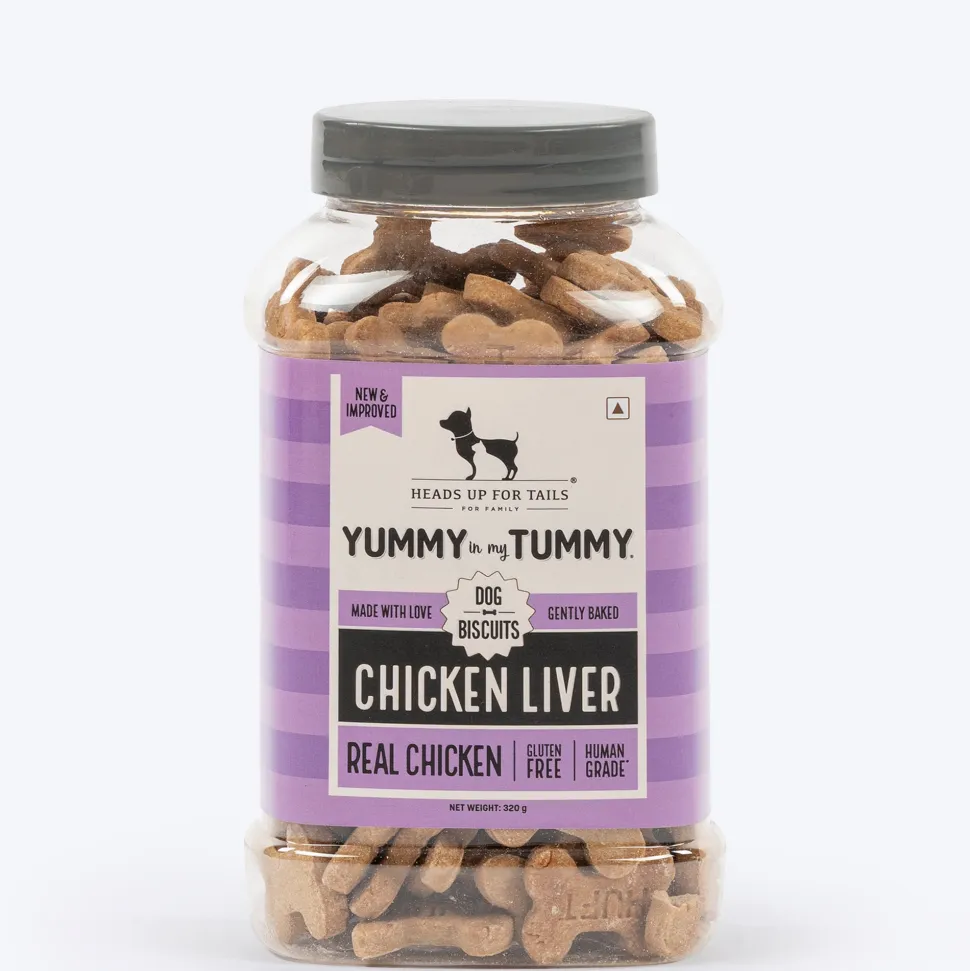 HUFT Yummy In My Tummy Chicken Liver Gluten-Free Biscuits