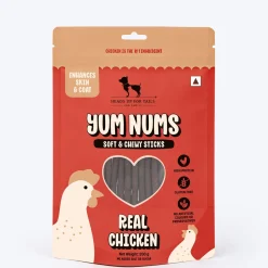 HUFT Yum Nums Soft & Chewy Sticks Real Chicken Treat For Dogs
