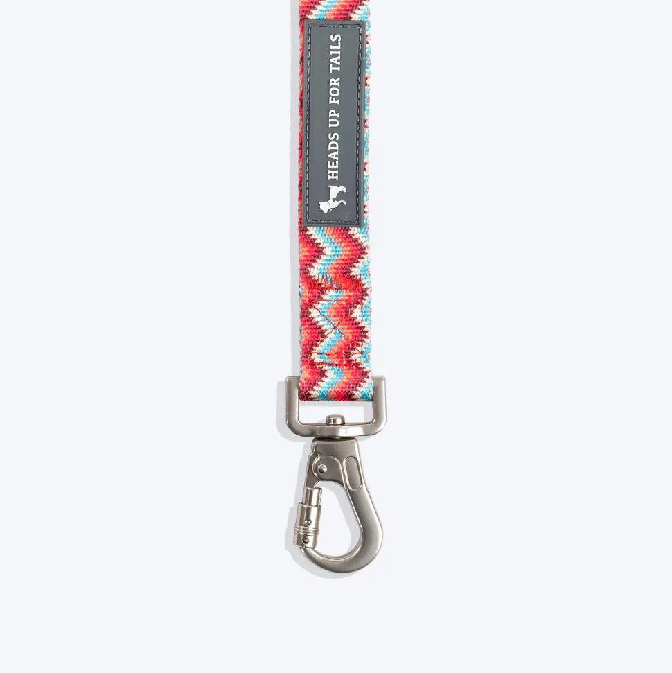 HUFT Zig Zag Galaxy Leash For Dog - Red