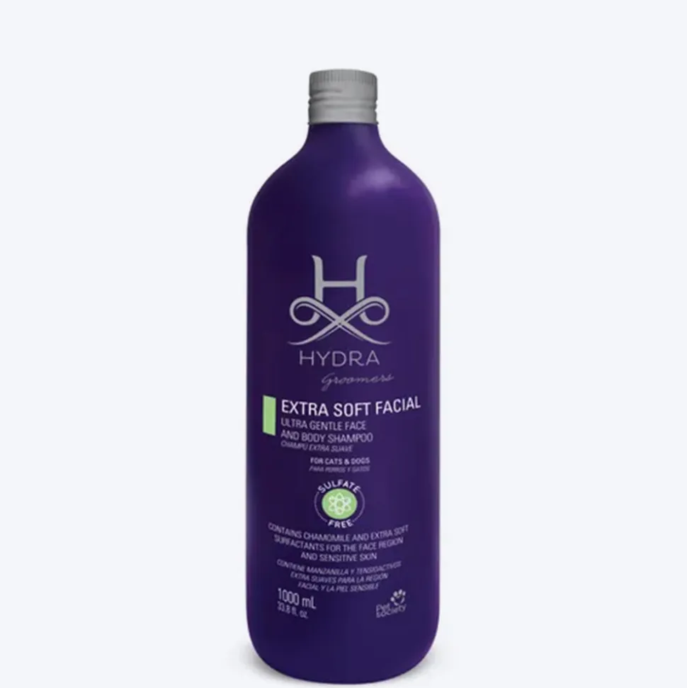 Hydra Groomers Extra Soft Ultra Gentle Face And Body Shampoo For Dog & Cat - 1 Ltr