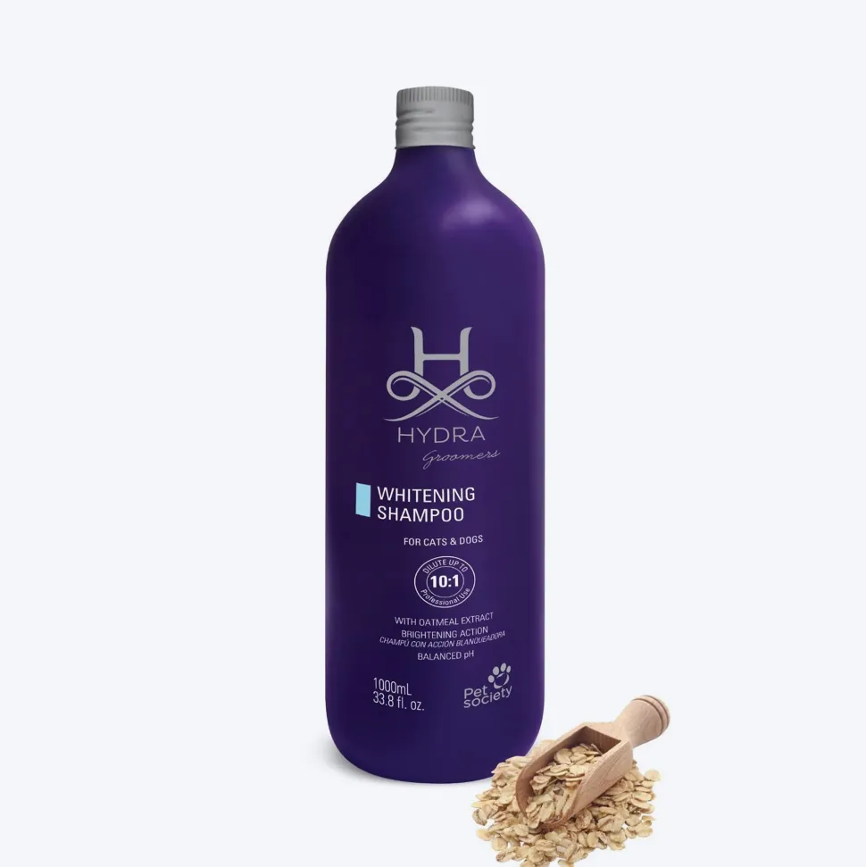 Hydra Groomers Whitening Shampoo For Dog & Cat - 1 Ltr