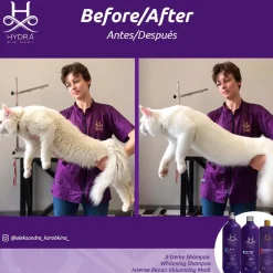 Hydra Groomers Whitening Shampoo For Dog & Cat - 1 Ltr