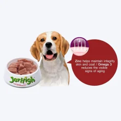 JerHigh Roasted Duck in Gravy Wet Dog Food - 120 g packs