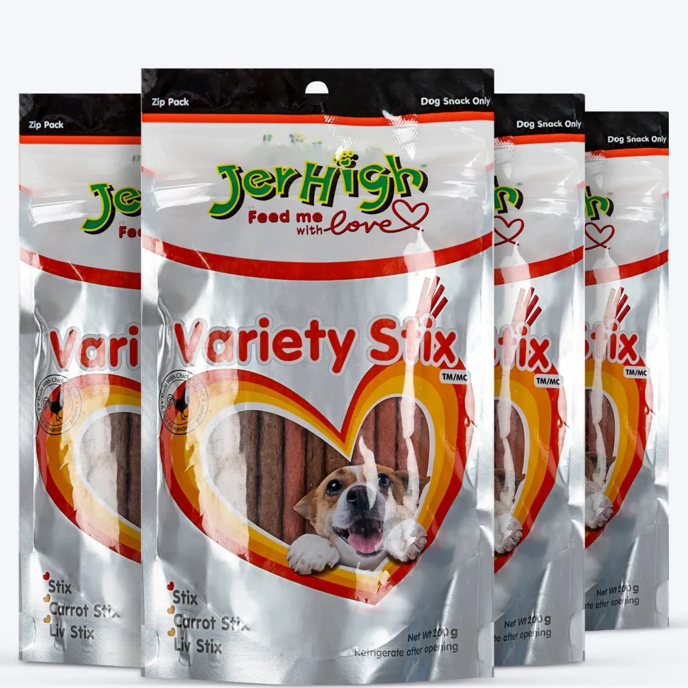 JerHigh Variety Stix Dog Treats - 200 g