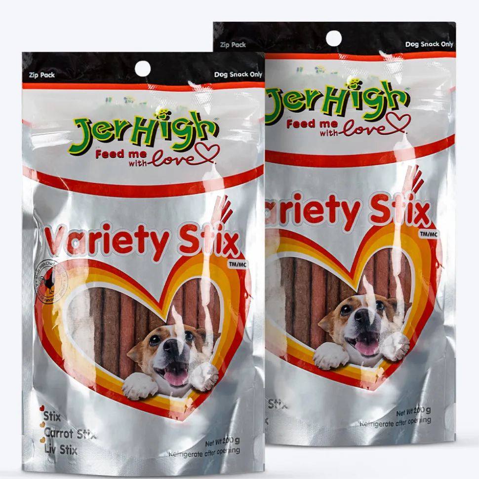 JerHigh Variety Stix Dog Treats - 200 g
