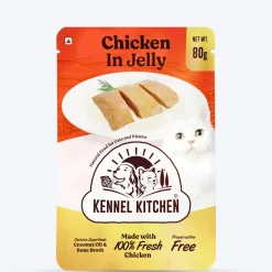 Kennel Kitchen Chicken in Jelly Wet Cat Food - 80 g packs