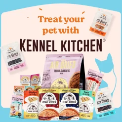 Kennel Kitchen Fish Chunks In Gravy Wet Cat Food - 80 g packs