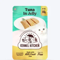 Kennel Kitchen Tuna in Jelly Grain Free Wet Cat Food - 80 g packs