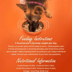 Kennel Kitchen Chicken Liver with Pumpkin Supreme Cuts In Gravy Wet Dog Food - 130 g Packs