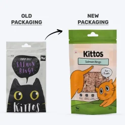 Kittos Purr-Fect Salmon Rings Cat Treats - 35 g