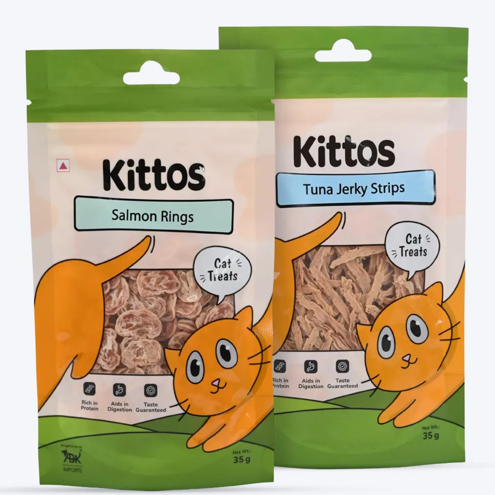 Kittos Purr-fect Seafood Specials Cat Treats Combo