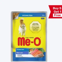 Me-O Ocean Fish in Jelly Wet Food For Cat - 80 g packs