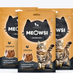 Meowsi by HUFT Cat Treats - Chicken Crunchies - 35 g