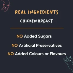 Meowsi by HUFT Cat Treats - Chicken Crunchies - 35 g