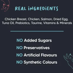 Meowsi Chicken & Salmon Mousse Wet Food for Kittens 70g