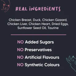Meowsi Chicken Breast & Duck Pâté Wet Cat Food 80g