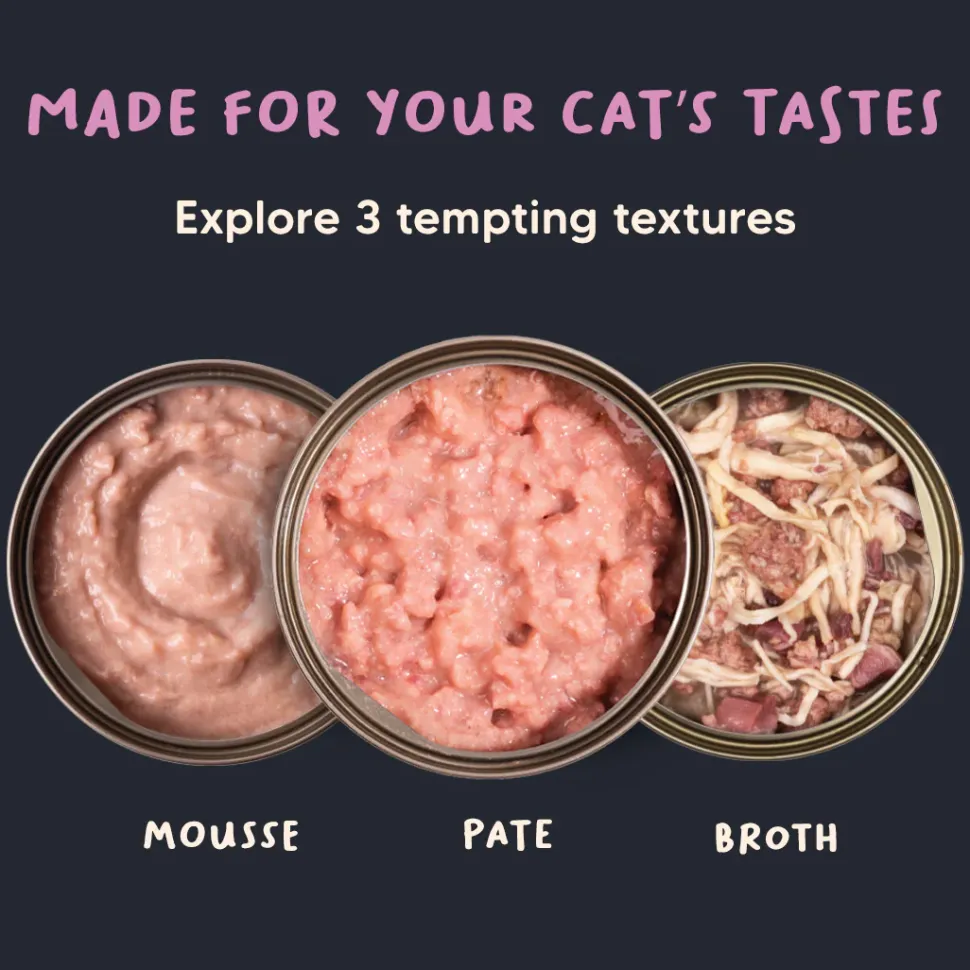 Meowsi Chicken Breast & Duck Pâté Wet Cat Food 80g