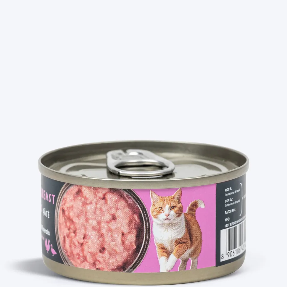 Meowsi Chicken Breast & Duck Pâté Wet Cat Food 80g