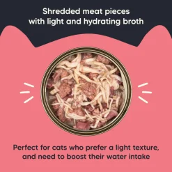 Meowsi Chicken Breast & Duck in Broth Canned Cat Food 80g