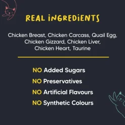 Meowsi Chicken Breast & Quail Egg Pate Wet Cat Food 80g