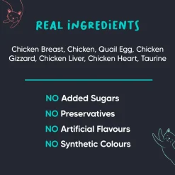 Meowsi Chicken Breast & Quail Egg Mousse Canned Cat Food 80g