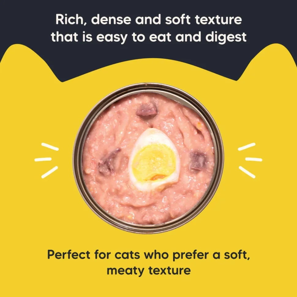 Meowsi Chicken Breast & Quail Egg Pate Wet Cat Food 80g