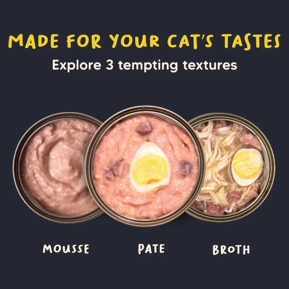 Meowsi Chicken Breast & Quail Egg Pate Wet Cat Food 80g