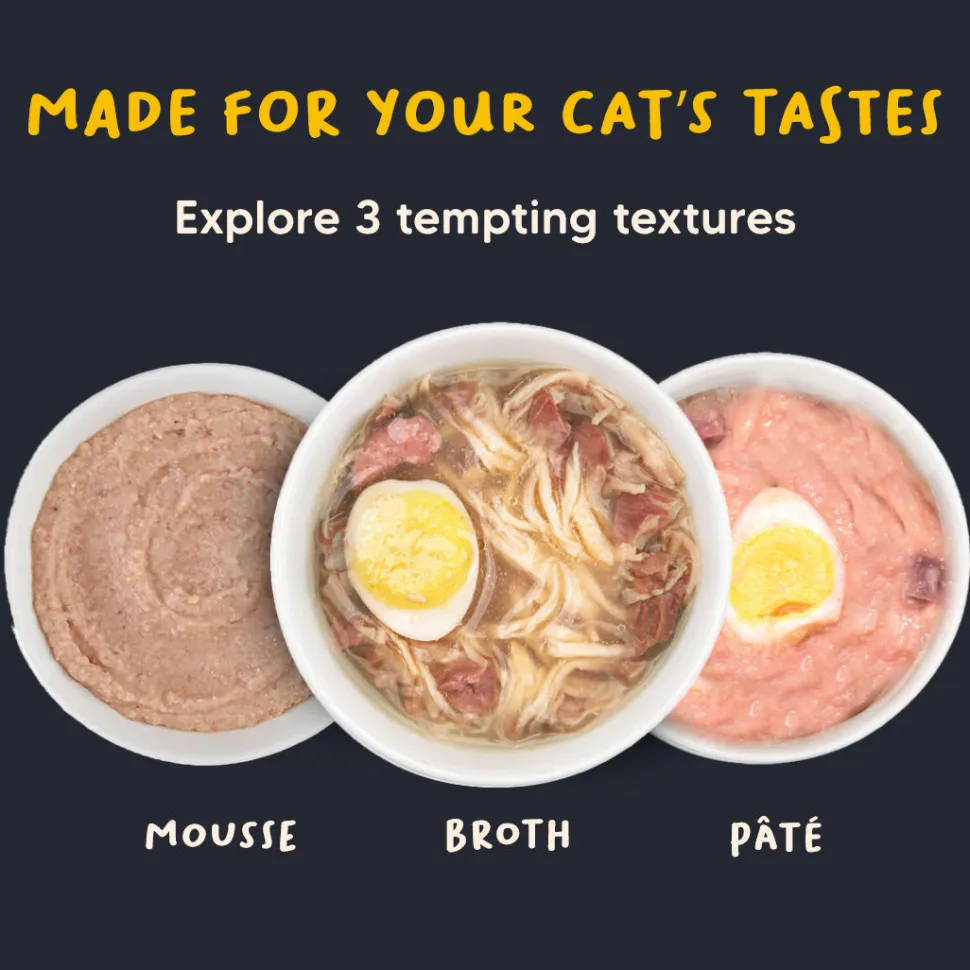 Meowsi Chicken Breast & Quail Egg in Broth Wet Cat Food 80g