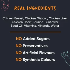 Meowsi Chicken Breast in Broth Wet Cat Food Can 80g