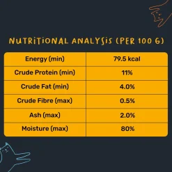 Meowsi Chicken Breast Mousse Wet Cat Food Grain-Free 80g