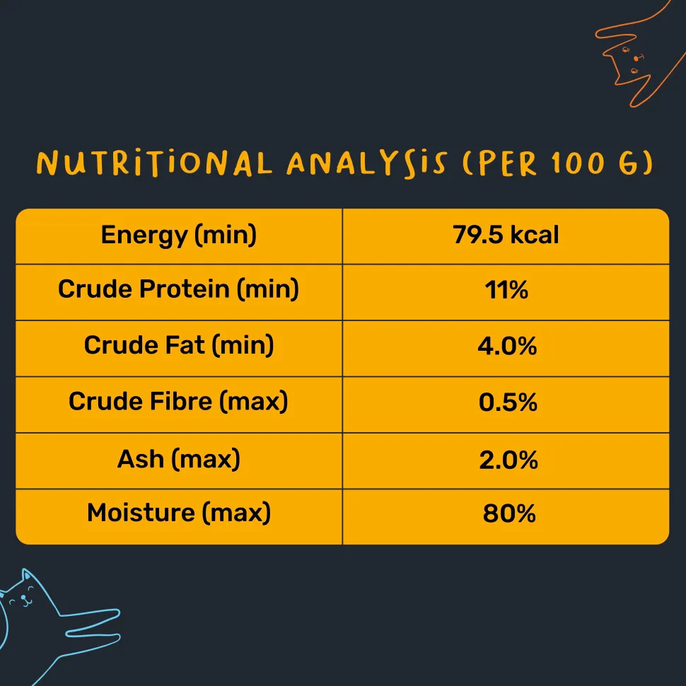 Meowsi Chicken Breast Mousse Wet Cat Food Grain-Free 80g