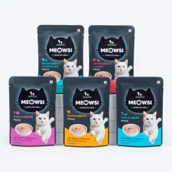 Meowsi Chicken Breast Mousse Wet Cat Food Grain-Free 80g