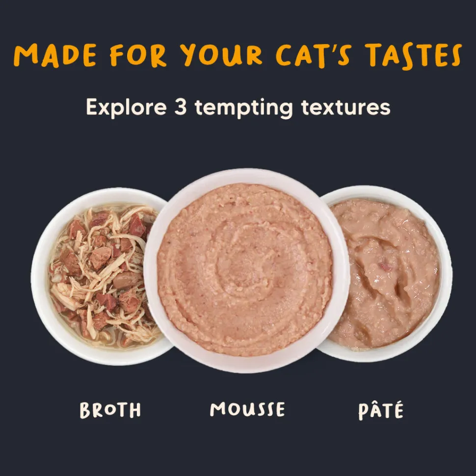 Meowsi Chicken Breast Mousse Wet Cat Food Grain-Free 80g