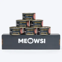 Meowsi Chicken Breast Mousse Wet Cat Food Can 80g