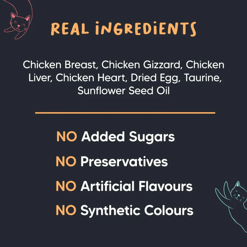 Meowsi Chicken Breast Pate Wet Cat Food Grain-Free 80g