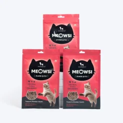Meowsi Chicken, Fish & Cranberry Power Bites Cat Treats 50g