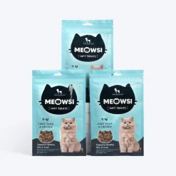 Meowsi Light Tuna & Chicken Soft Cat Treats 50g