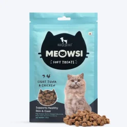 Meowsi Light Tuna & Chicken Soft Cat Treats 50g