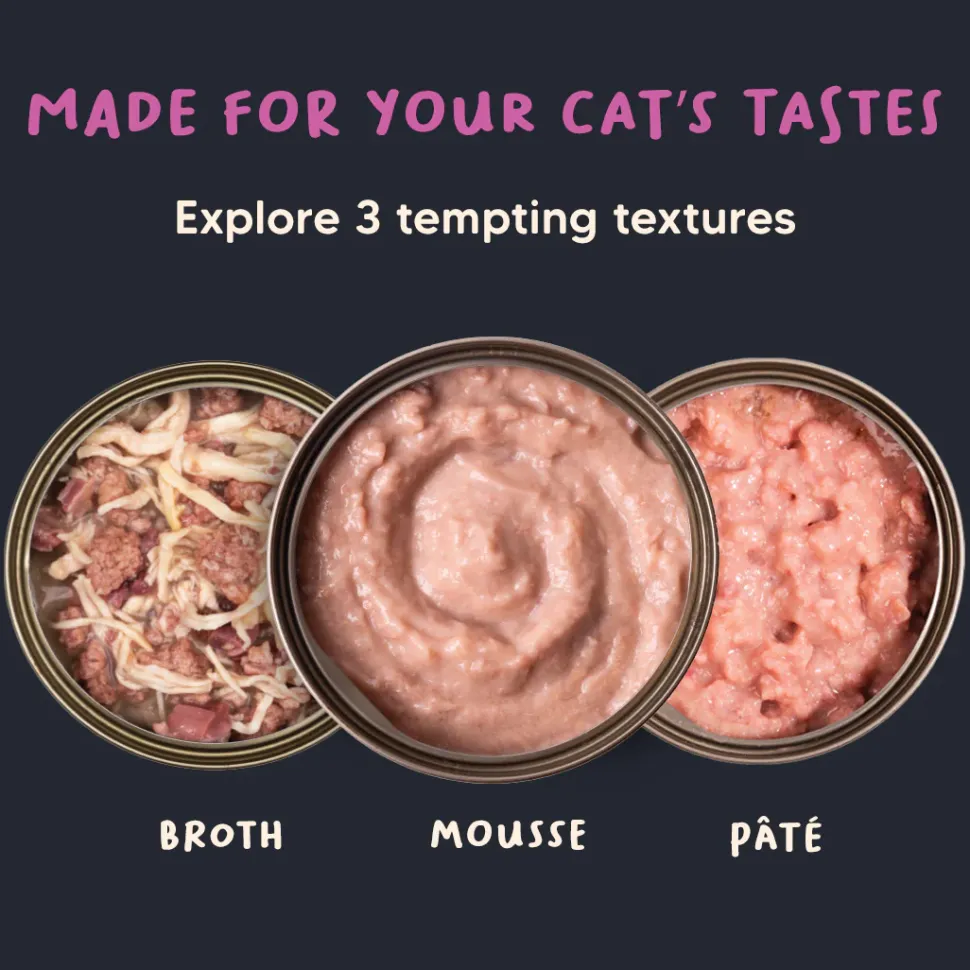 Meowsi Tuna & Chicken Mousse Canned Wet Cat Food 80g