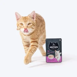 Meowsi Tuna & Chicken Mousse Wet Cat Food Grain-Free 80g