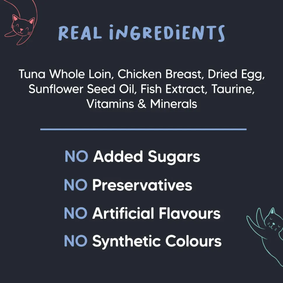 Meowsi Tuna & Chicken Pate Wet Cat Food Can 80g