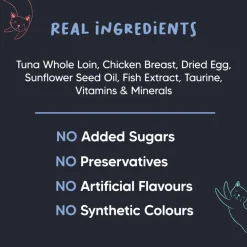 Meowsi Tuna & Chicken Pâté Wet Cat Food Grain-Free 80g