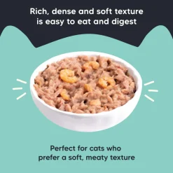 Meowsi Tuna & Shrimp Pate Wet Cat Food Grain-Free 80g